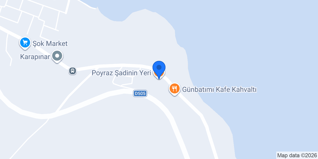 Poyraz Şadinin Yeri konumu
