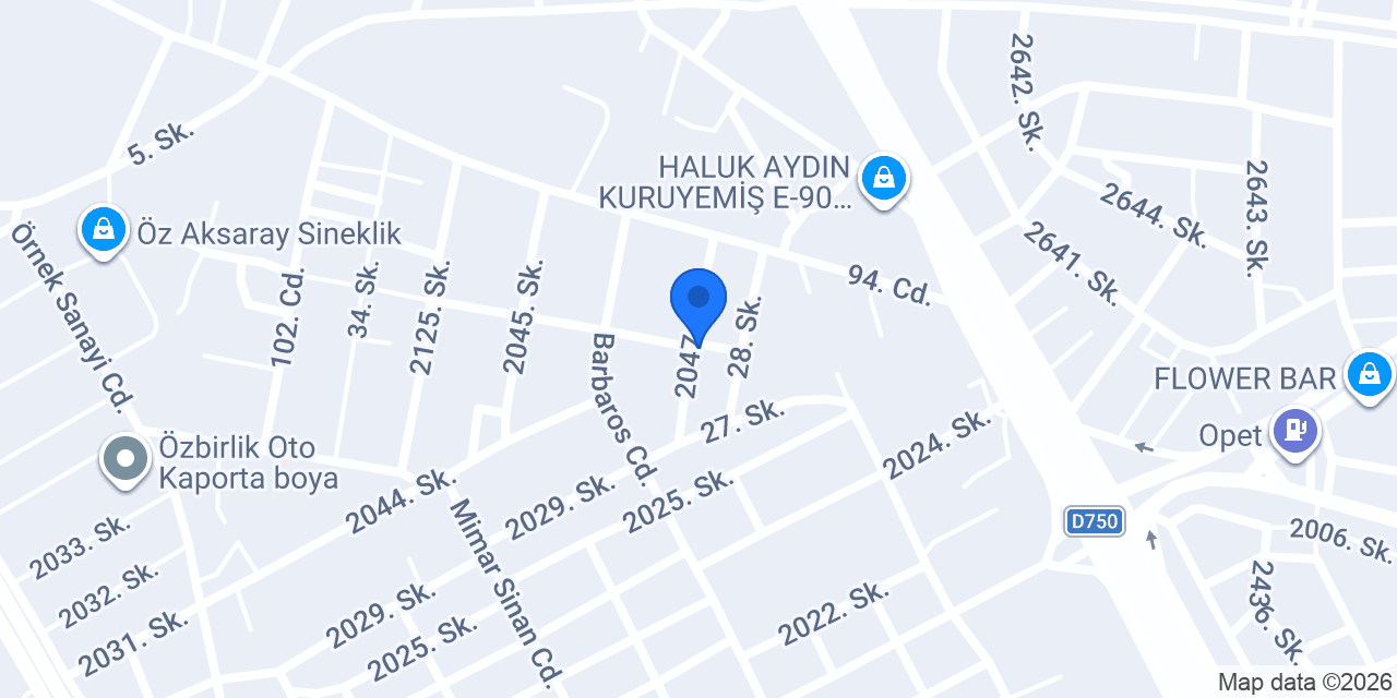 Mustafa Et Ticaret konumu