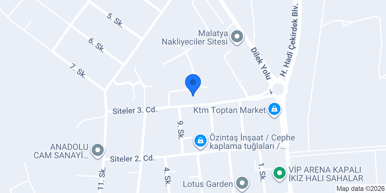ÖZKILIÇLAR NAKLİYAT konumu