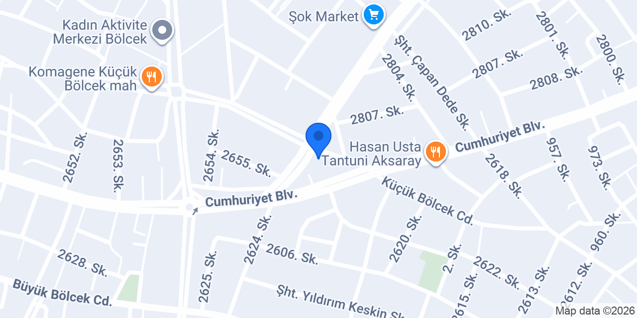 Altınsoy Akademi konumu