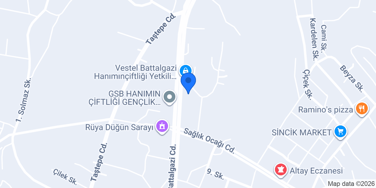 Gökçe yapı Malatya konumu