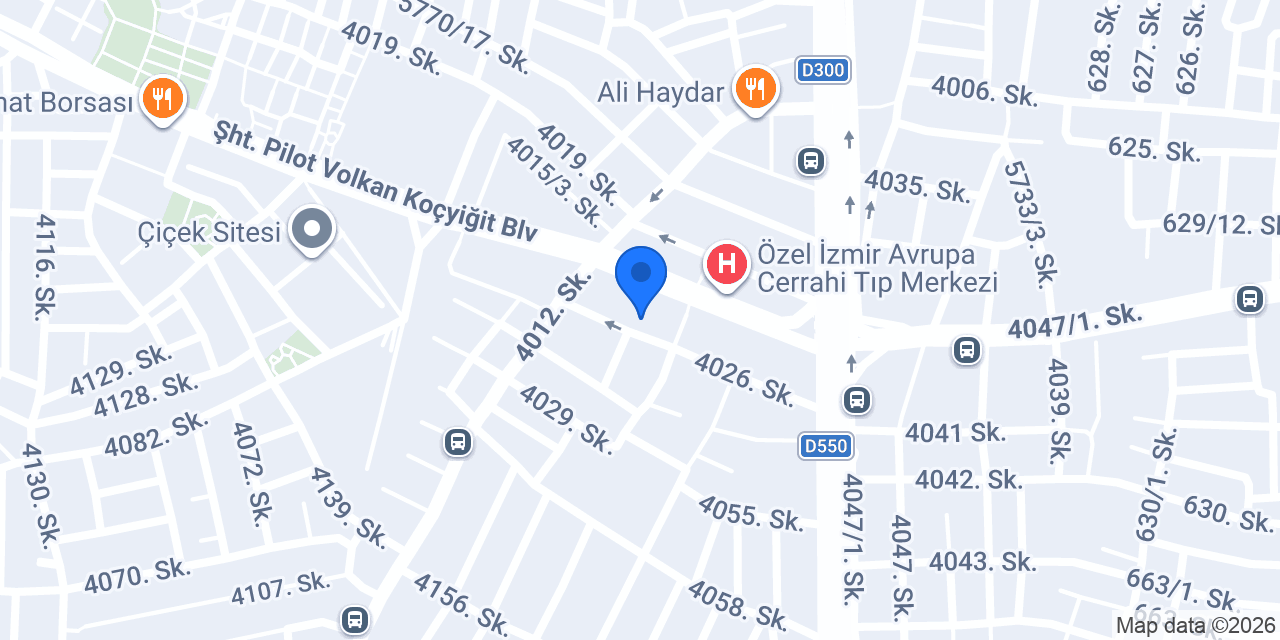 Egeli Endüstriyel Mutfak konumu