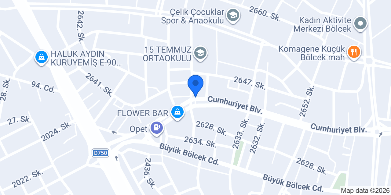 Arcem Mobilya konumu