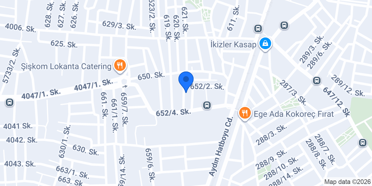 Bozdağ Mobilya Dekorasyon konumu