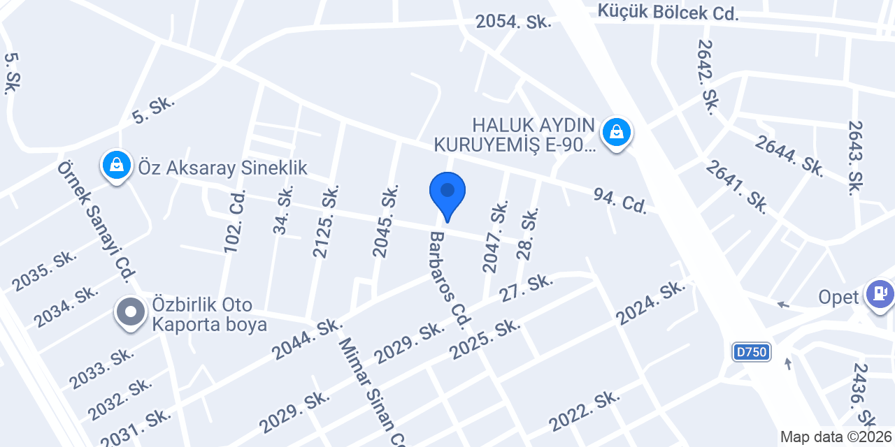Baysallar Ticaret Muzaffer BAYSAL konumu