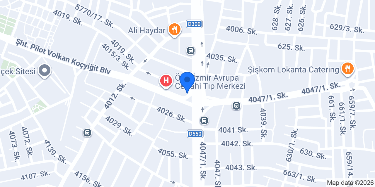 Fıstık Baklava Karabağlar konumu