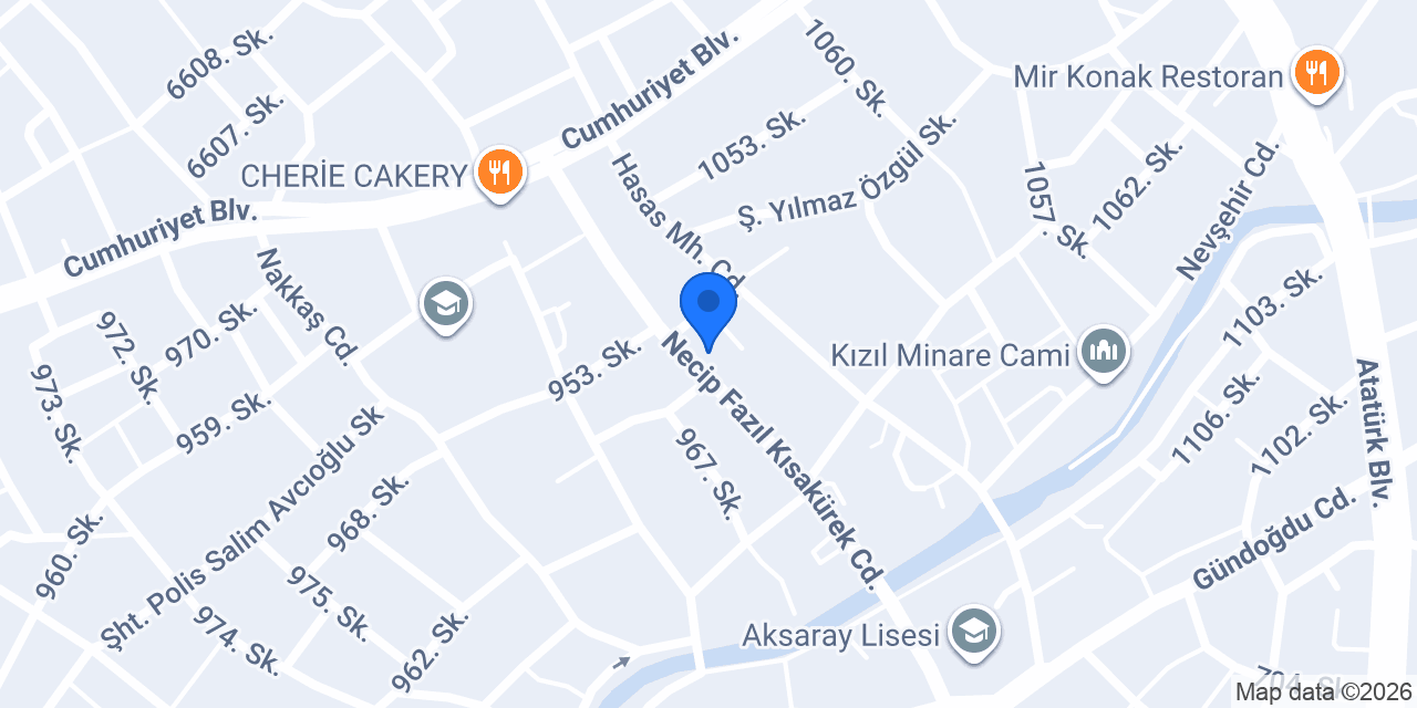 KARAKUŞ OPTİK konumu