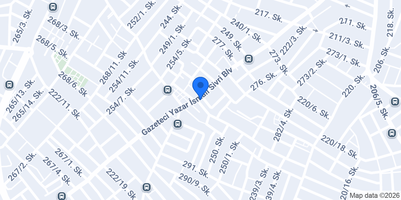 Giyim Caddesi konumu