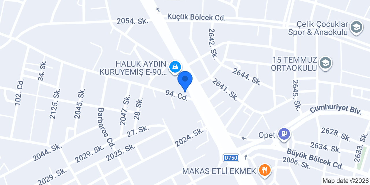 RTA AKTÜRK JANT&LASTİK konumu