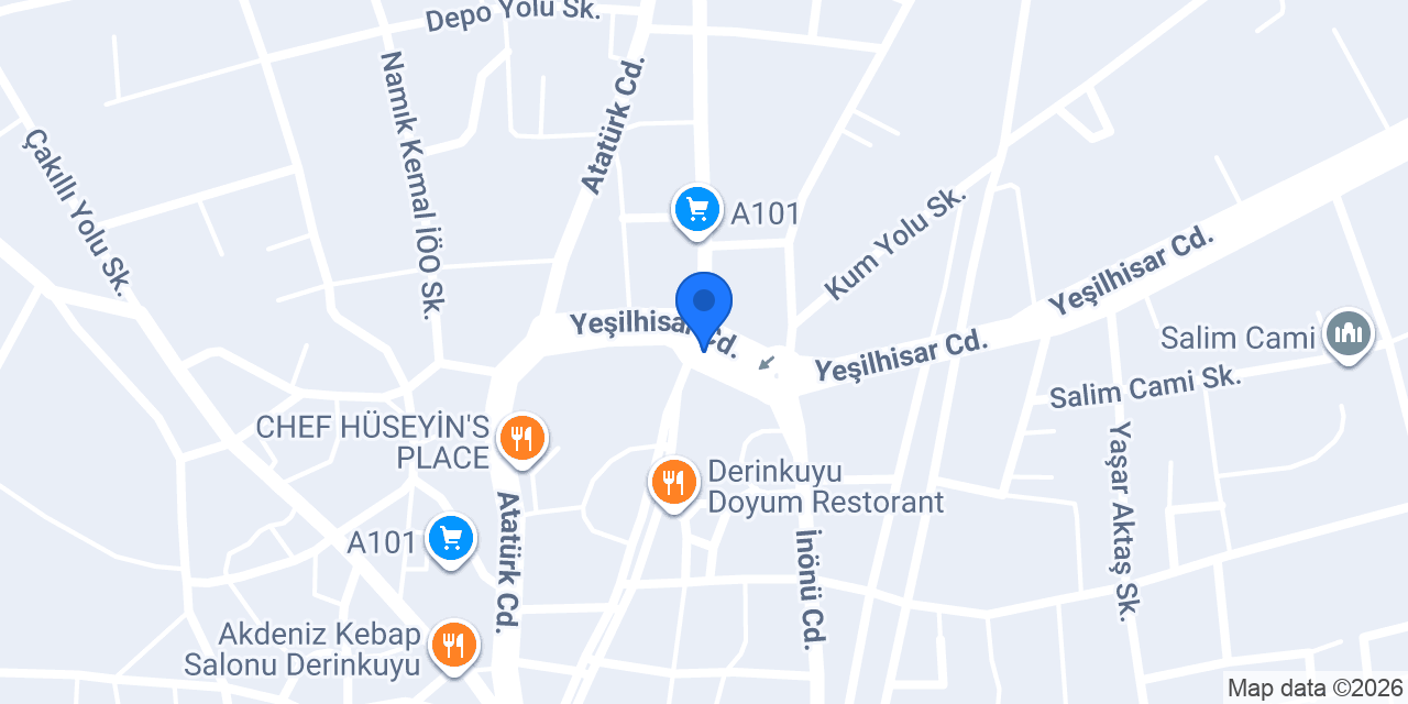 Fevzi İnce Gıda konumu