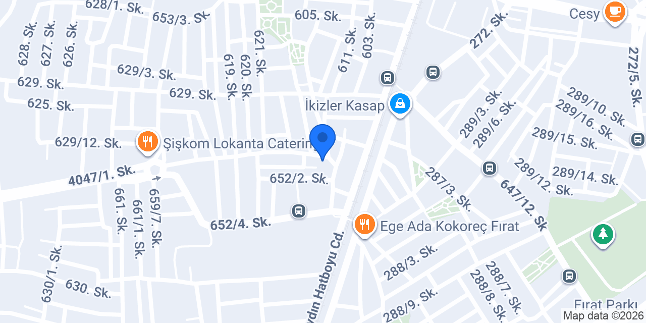 Çerçioğlu Halı Yıkama konumu