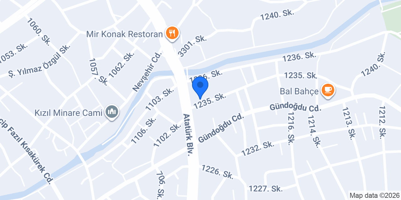 Haz Organizasyon konumu