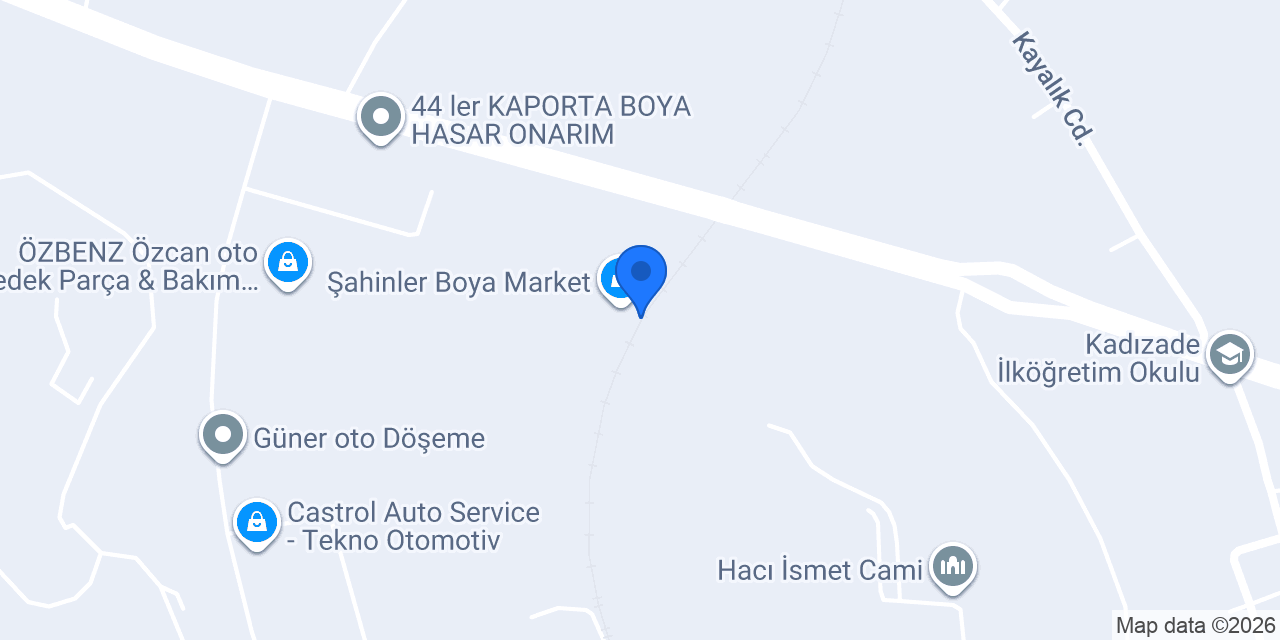 YNS OTOMOTİV konumu