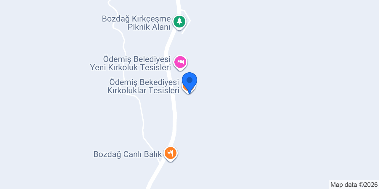 İsmail Teke kırkoluk çeşme başı konumu