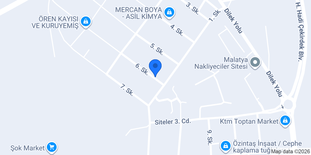 Any hırdavat nakliyat ltd şti konumu