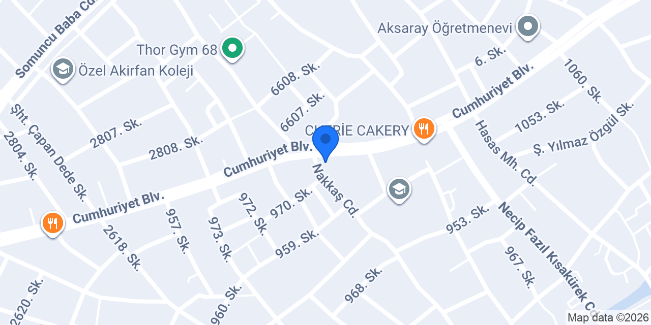ŞAHİNOĞLU GAZİANTEP BAKLAVALARI konumu