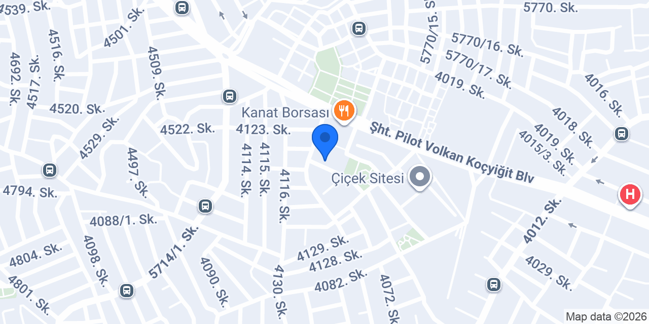 Bulut Bay & Bayan Terzi konumu