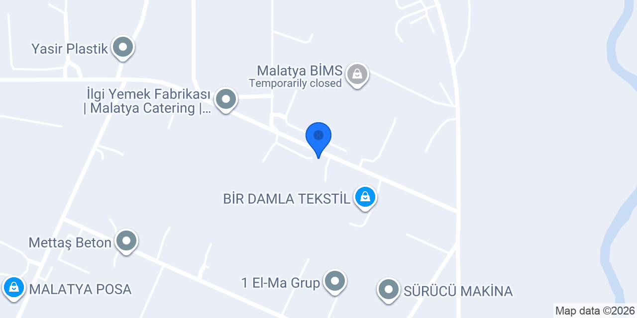 Çel -teks Tekstil üretim ve pazarlama sanayi ltd. şti. konumu