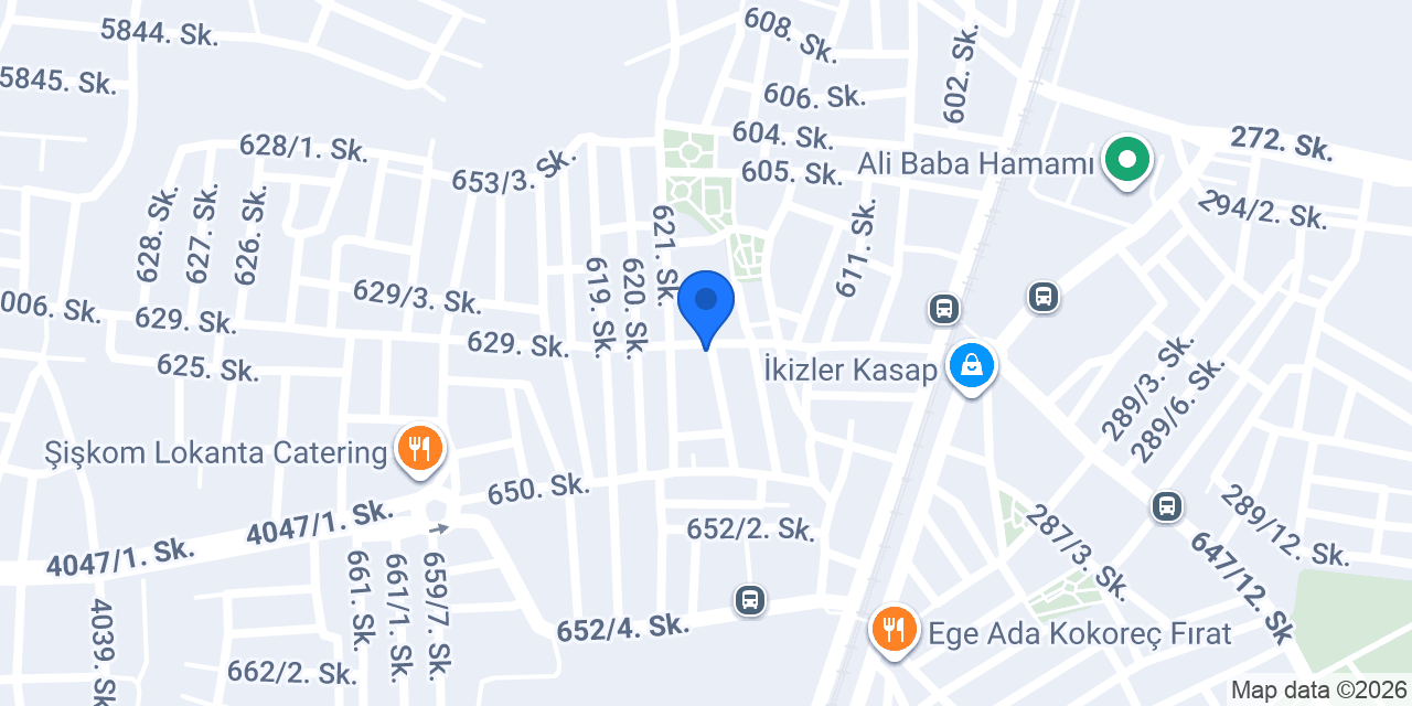 Daypi Otomotiv Yedek Parça konumu