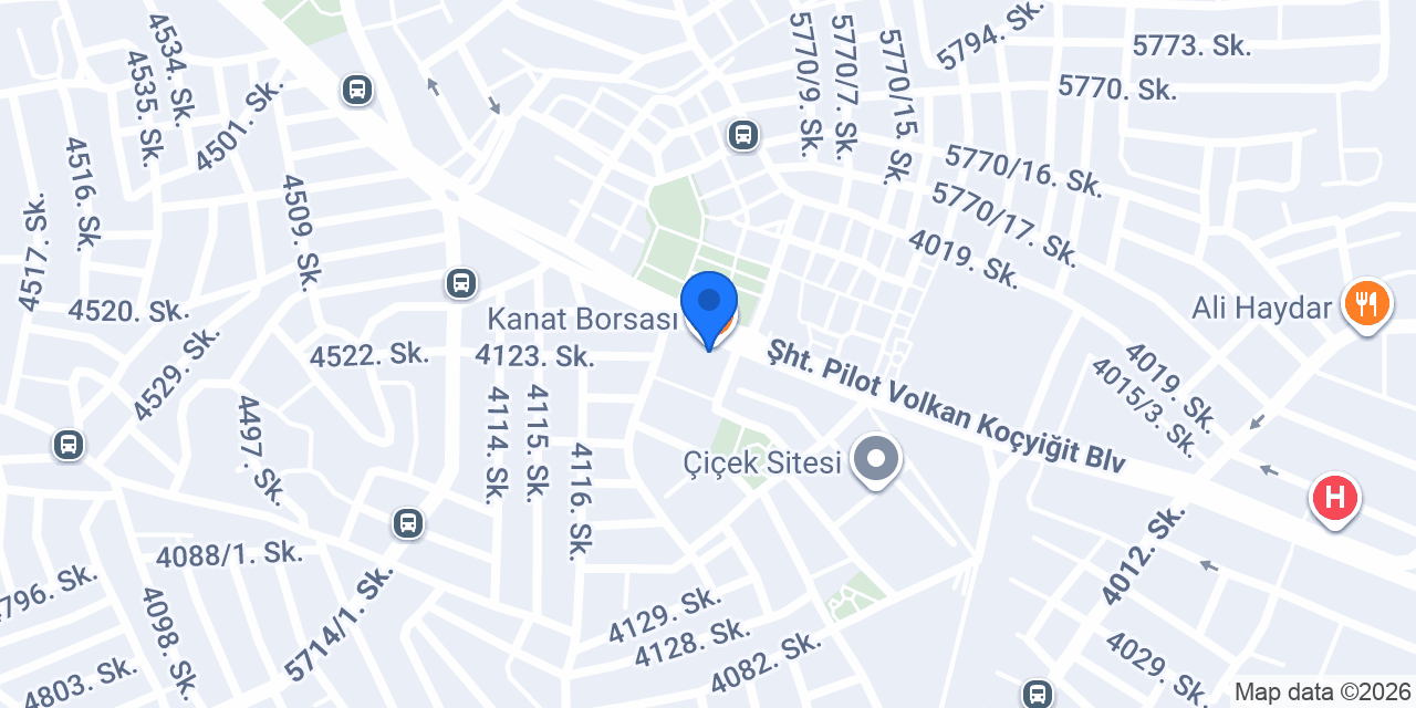 Kanat Borsası konumu