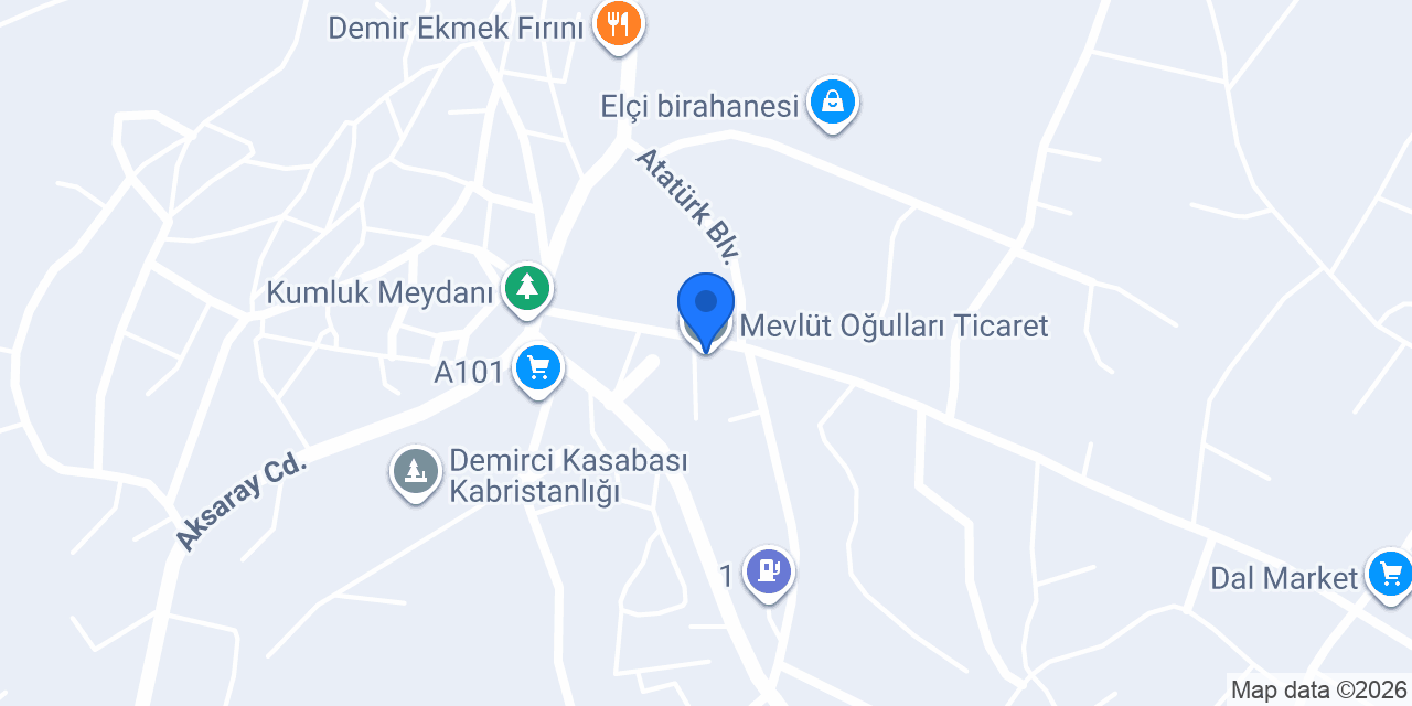 Mevlüt Oğulları Ticaret konumu