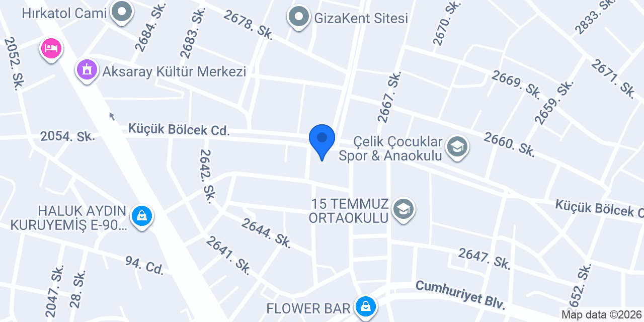 FF Motors Aksaray konumu