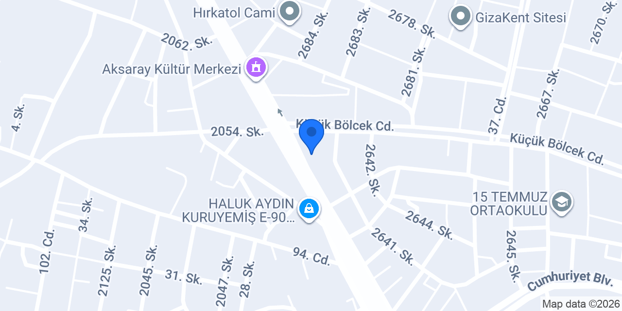Şahin Motor konumu