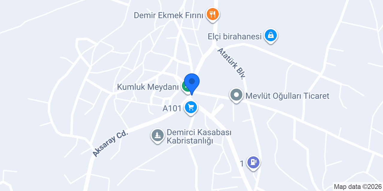 Demirci Aile Sağlığı Merkezi konumu