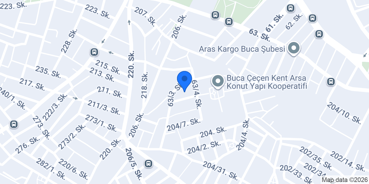 Okyanus Eczanesi (Buca) konumu