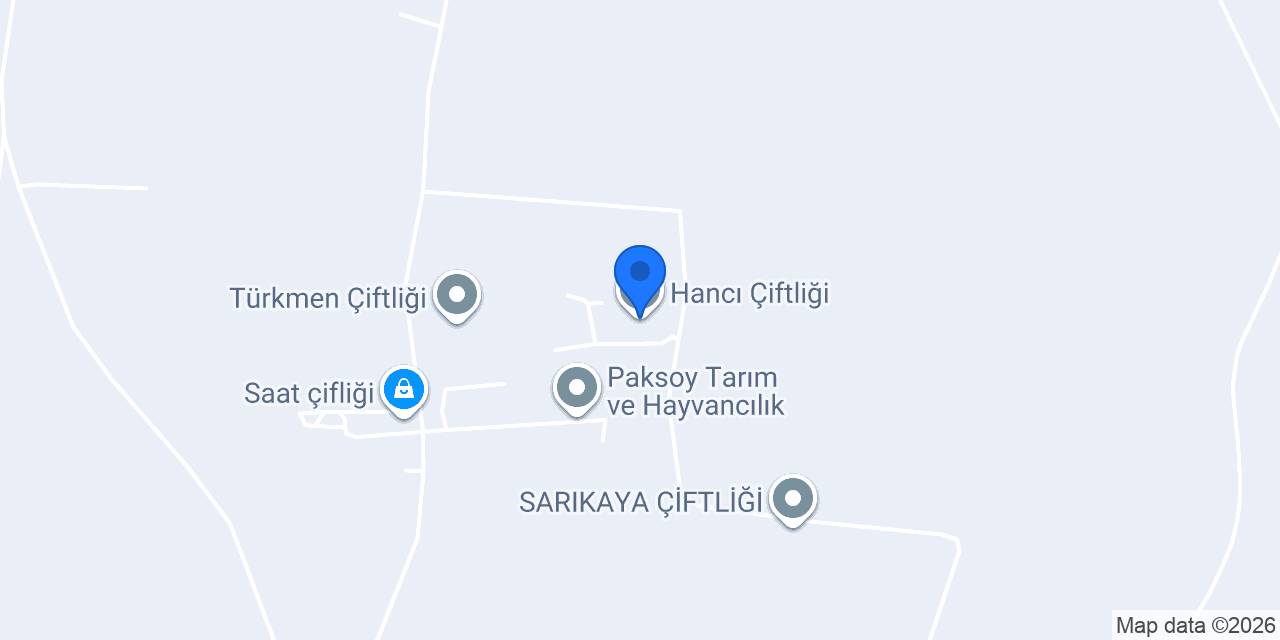 Hancı Çiftliği konumu