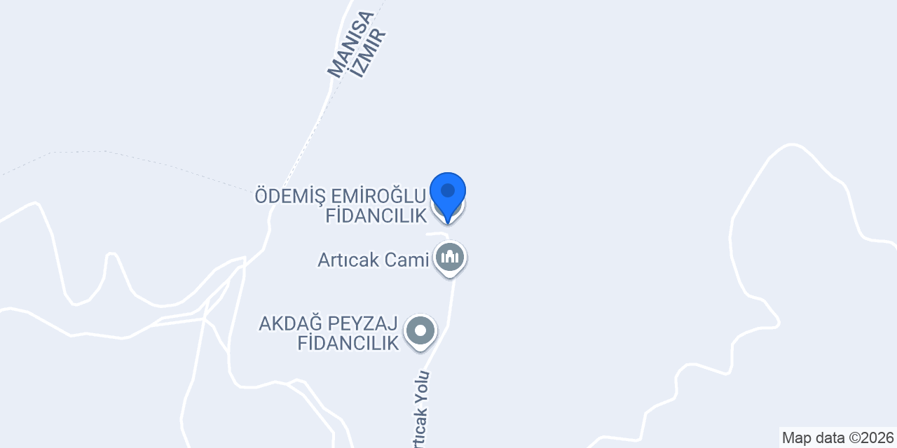 ÖDEMİŞ EMİROĞLU FİDANCILIK konumu