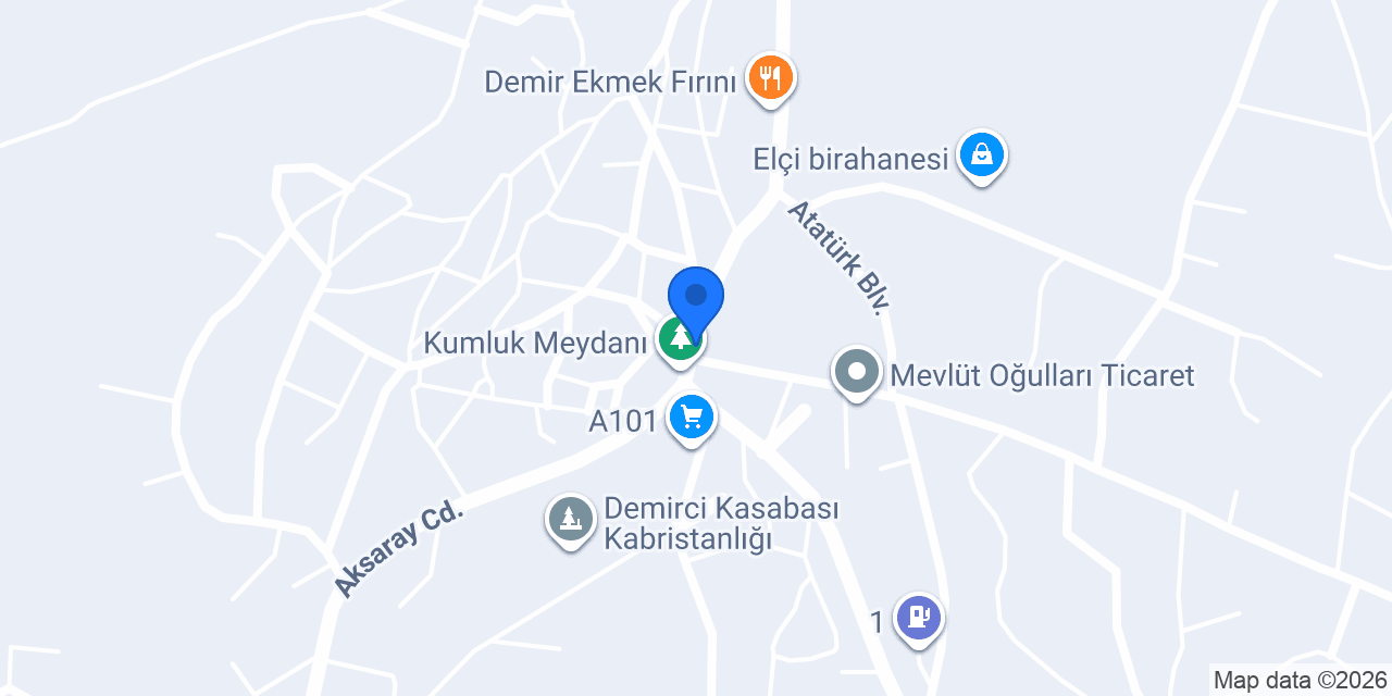 Demir Market Gazete Bayii konumu