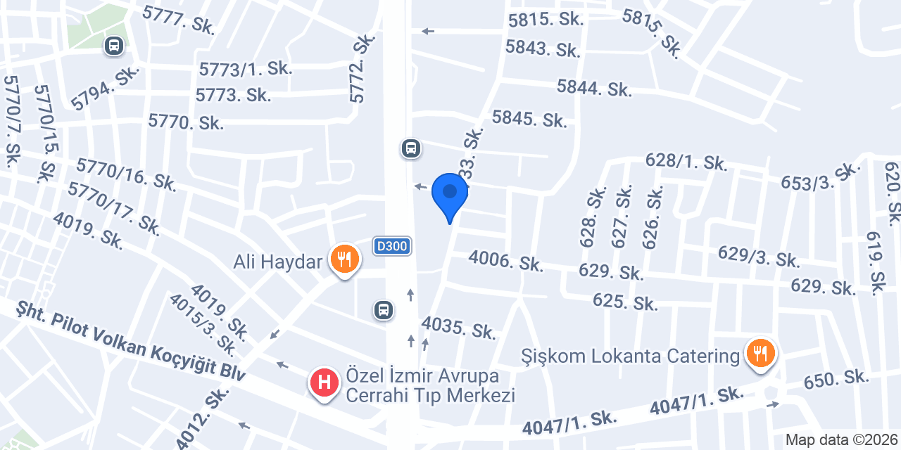 Derya Oto Özel Servis konumu