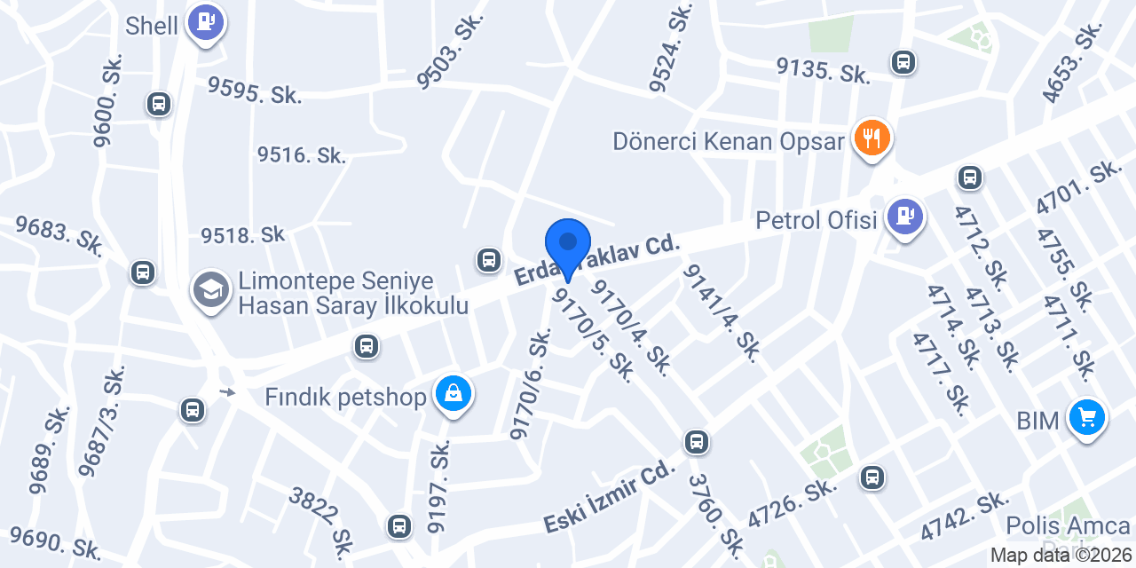 Domino's Pizza Yeşilyurt konumu