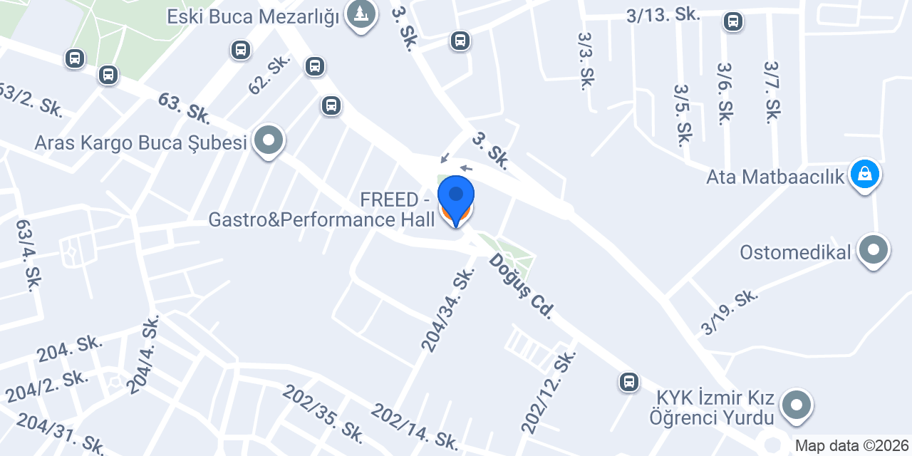 FREED - Gastro&Performance Hall konumu