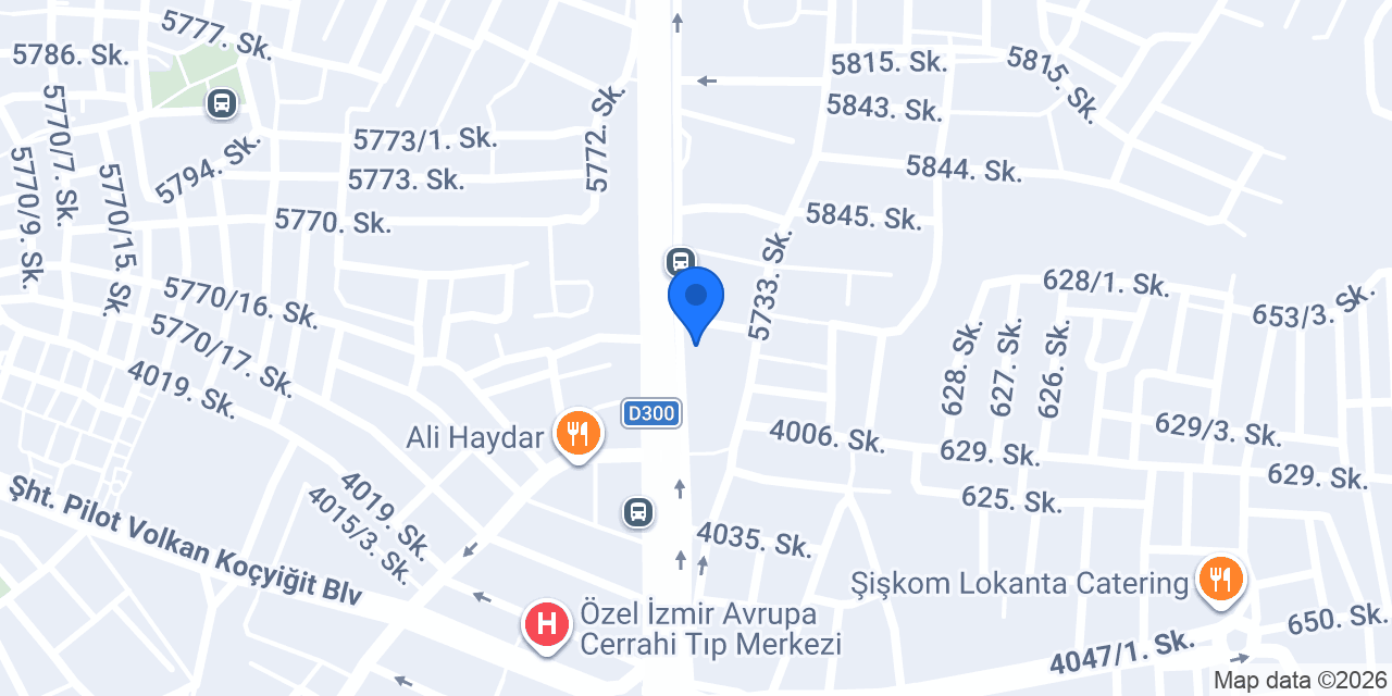 Daysan Mutfak Ltd. Şti. konumu