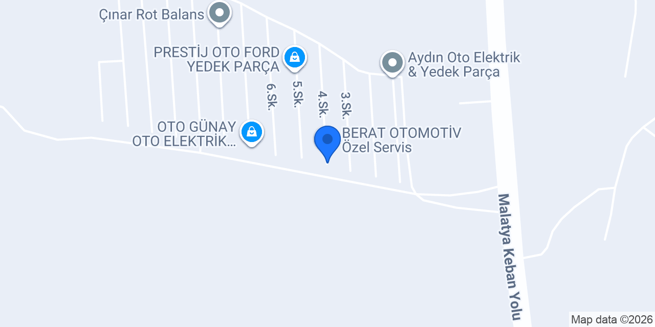 Güllü Oto Tamir konumu