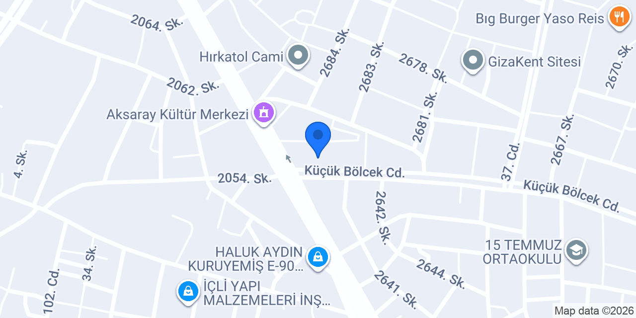 MEKTEBİM KOLEJİ konumu