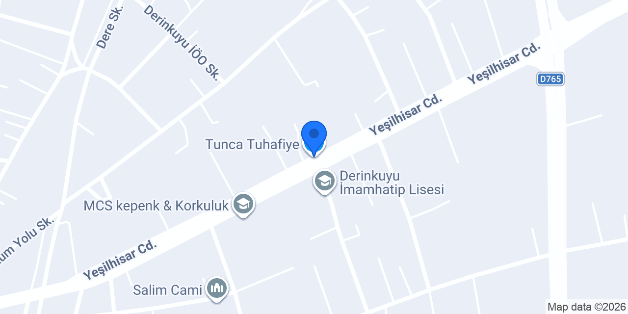 Tunca Tuhafiye konumu