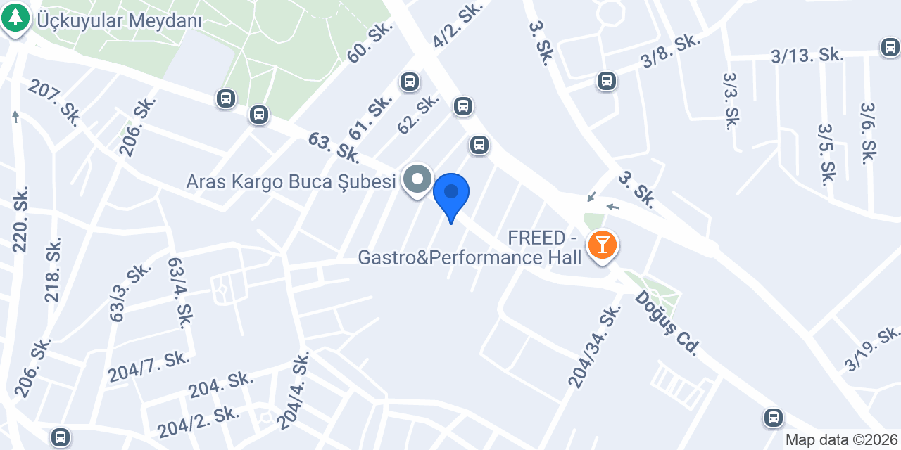 Mavi Dünya Anaokulu konumu