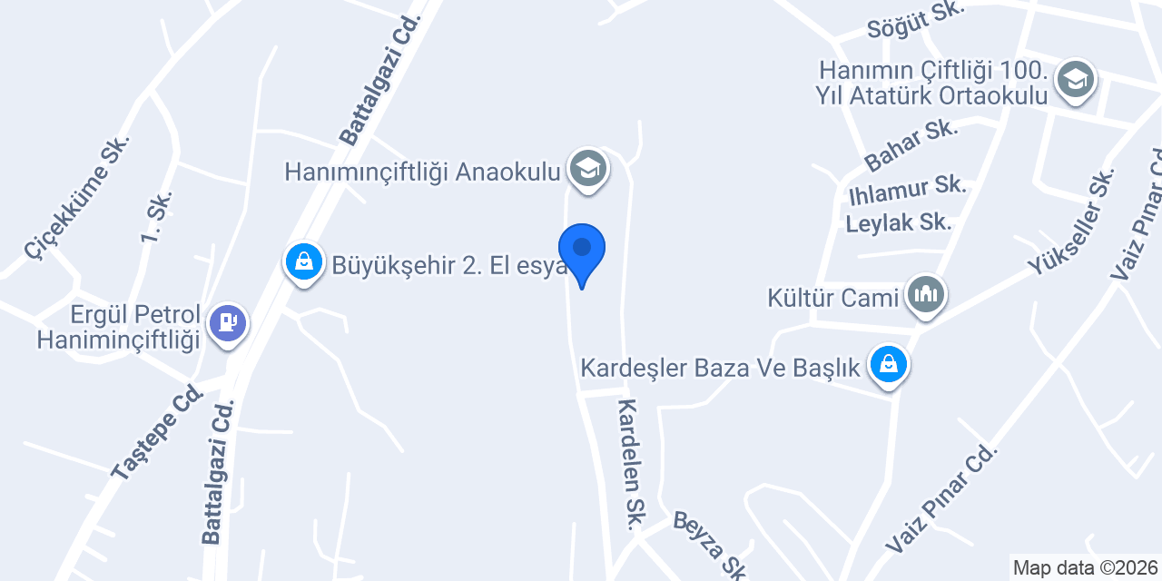 Dogager Gergi Tavan konumu