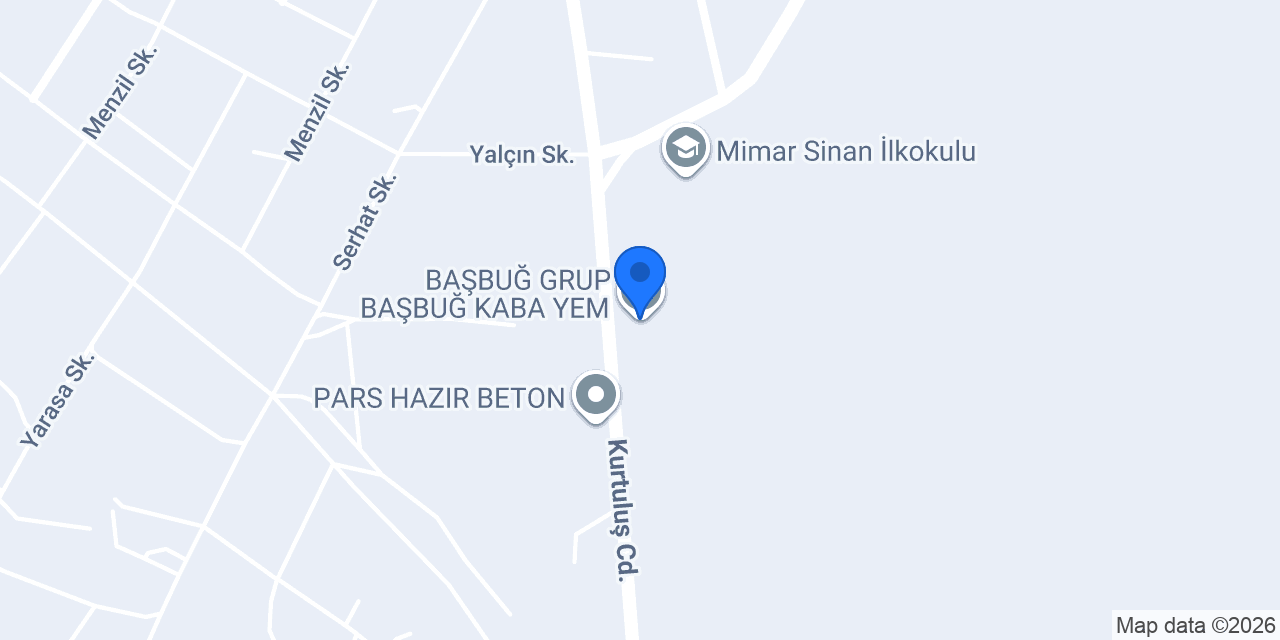 BAŞBUĞ GRUP BAŞBUĞ KABA YEM konumu