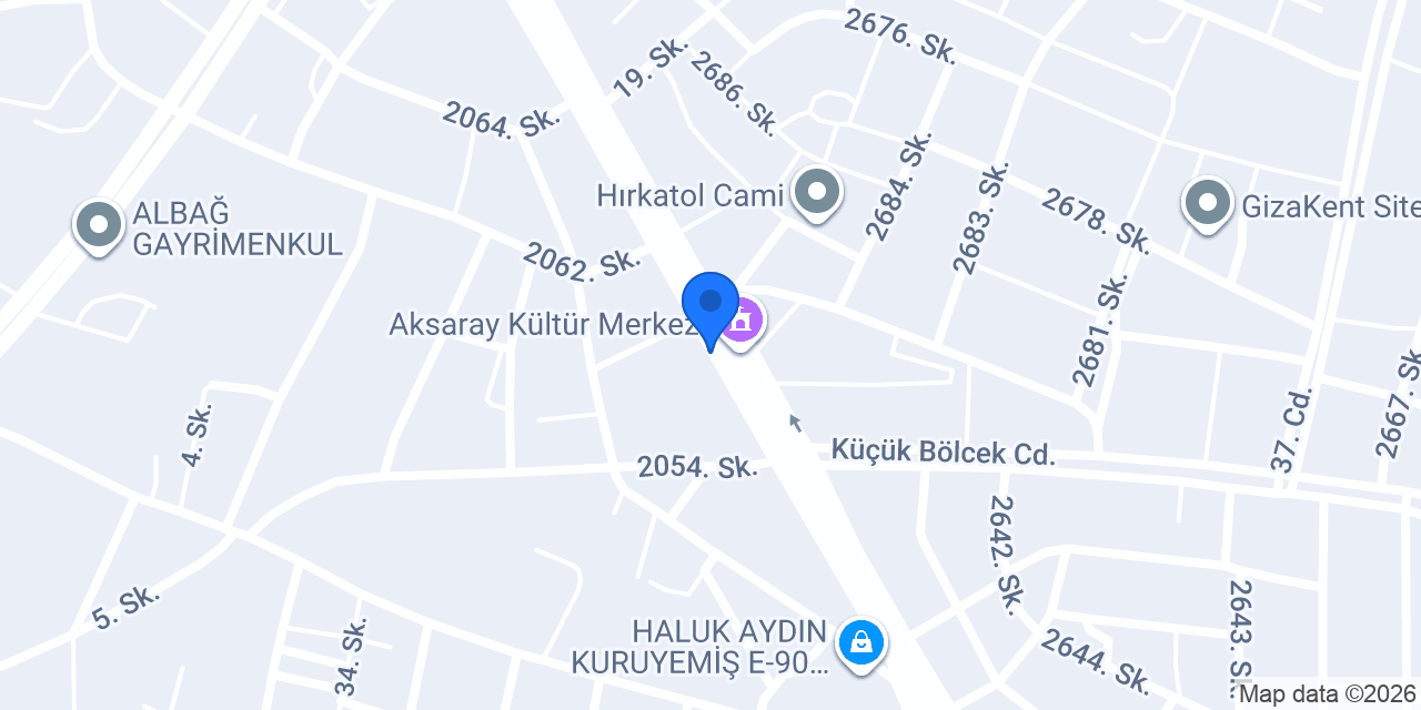 Aksaray Çavuşoğlu Oto konumu
