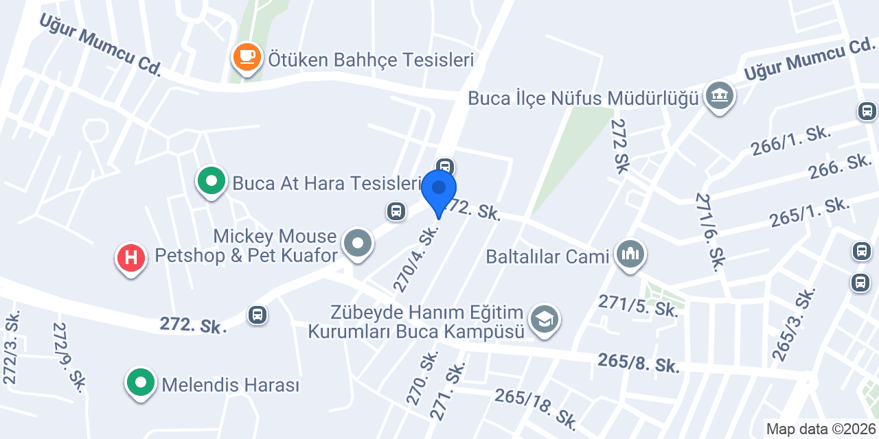 Anemon Veteriner Kliniği konumu