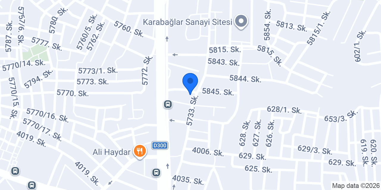 Izgara Garage konumu