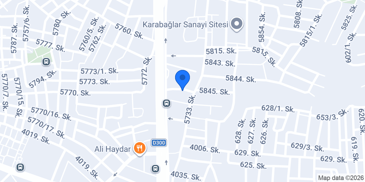 Göktaş Mobilya konumu
