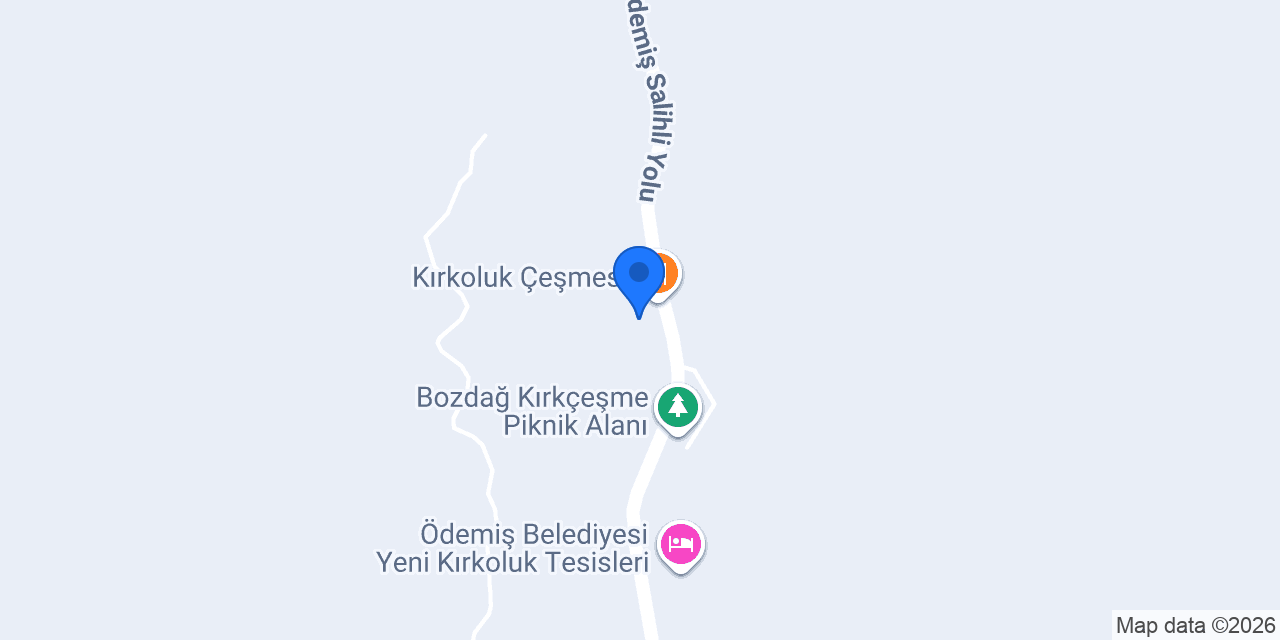 Kırkoluk dereboyu konumu