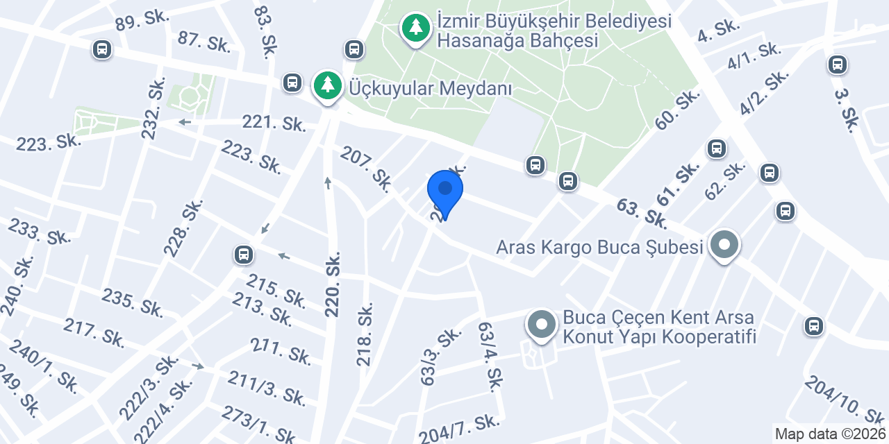 Ayaz Erkek Ögrenci Yurdu konumu