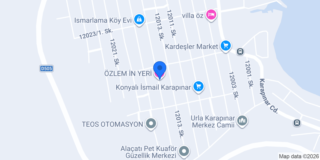 ÖZLEM İN YERİ konumu