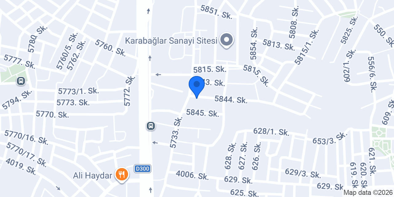 Karhan Otomotiv Yedek Parça konumu